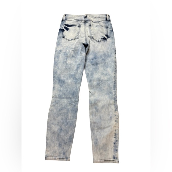 👖 L’AGENCE Margot Celestial Acid Wash High Rise Skinny Jeans 25 NWT 🌌 - Picture 3 of 4